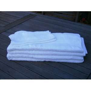  4 Pieces Luxury Hotel Collection Bath Towel Set 100% 
