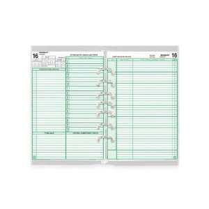  DAYTIMERS INC. Day Timer 2 Page Daily Calendar Refill 