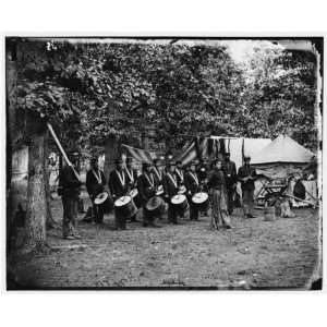   Bealeton, Va. Drum corps, 93d New York Infantry