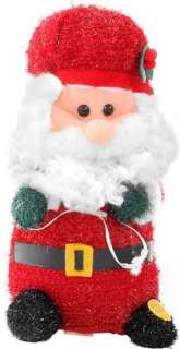 DANCING ANIMATED SINGING SANTA CLAUSE DOLL TOY FIGURE  