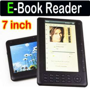 EBOOK 7 TFT LCD Digital Pocket Ereader  Video 4GB 4G 4 GB G E BOOK 