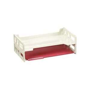   OIC21101 Side Loading Stackable Desk Tray  16 .25in.x9in.x2 .75in.  SM
