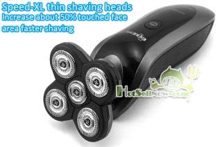 accessories new men s washable 5 heads rechargeable electric shaver