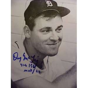 Denny McLain With Notation 31 6 1968 MVP/CY Detroit Tigers Autographed 