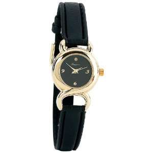   Ladies Black Diamond Watch By Navarre&trade Ladies&apos Quartz Watch