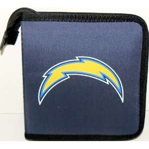    NFL Licensed San Diego Chargers CD DVD Blu Ray Wallet Electronics
