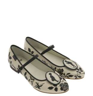 Camper Twins Mary Jane Flat  