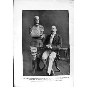   1900 PORTRAIT EARL ROBERTS ALFRED MILNER AFRICA WAR