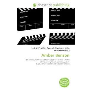 Amber Benson 9786133774612  Books