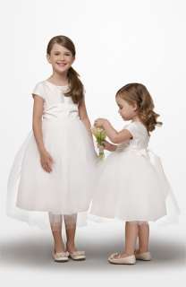 Us Angels Silk & Tulle Dress (Infant, Toddler, Little Girl & Big Girl 