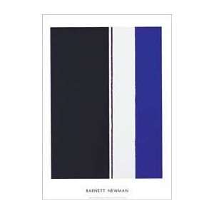   1954)   Artist Barnett Newman  Poster Size 39 X 27