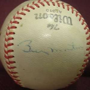 Billy Martin Autographed Baseball? 