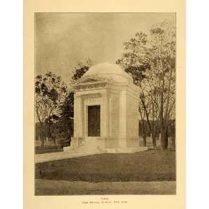  1909 Tomb Architecture Cass Gilbert Architect Print 