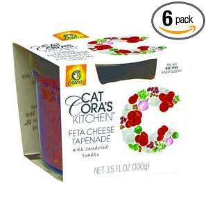 Cat Coras Kitchen by Gaea Feta Cheese Tapenade, 3.53 Ounce (Pack of 6 