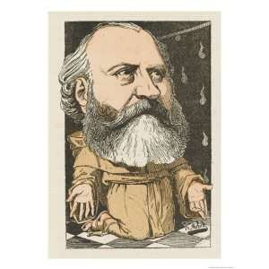  Charles Gounod French Musician and Composer a Satirical 