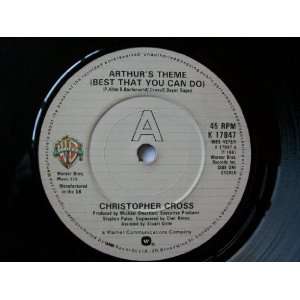    CHRISTOPHER CROSS Arthurs Theme UK 7 45 Christopher Cross Music