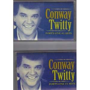 Conway Twitty Forty One #1 Hits (Audio Cassette) 2 Cassette set