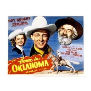 Home in Oklahoma, Dale Evans, Roy Rogers, Gabby Hayes, Trigger, 1946 