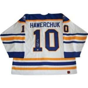  Dale Hawerchuk Autographed Jersey   Replica   Autographed 