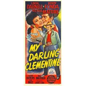  My Darling Clementine   Movie Poster   27 x 40