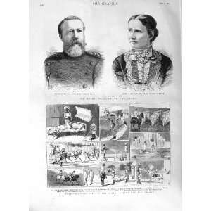  1881 ROYAL WEDDING DUKE BADEN ELIZABETH INDIA ARMY WAR 