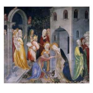  the Life of Saint John the Baptist, Mary Taking Leave of Elizabeth 