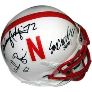 Mike Rozier, Johnny Rodgers and Eric Crouch Nebraska Cornhuskers 