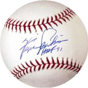  Fergie Jenkins Autographed Baseball   inscribed HOF 91 