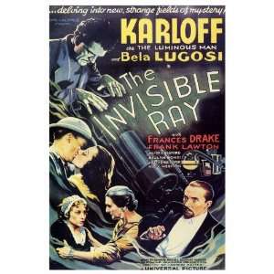  The Invisible Ray (1936) 27 x 40 Movie Poster Style B 