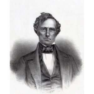 Franklin Pierce (November 23, 1804   October 8, 1869) portrait of the 