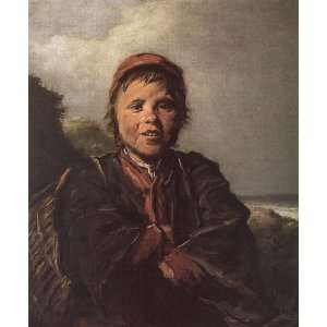 Hand Made Oil Reproduction   Frans Hals   24 x 30 inches   The Fisher 