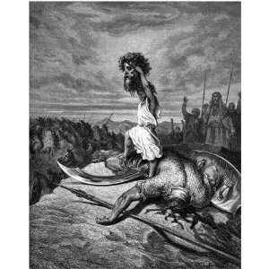   Stickers Gustave Dore The Bible David And Goliath