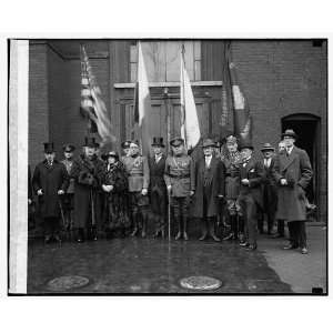  Photo Ignace Paderewski with American Legion officials, 12 