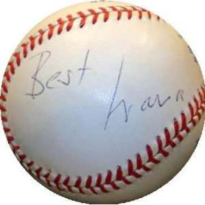 Ivana Trump autographed Baseball