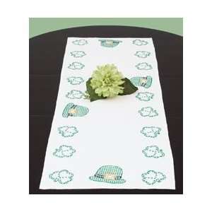 Jack Dempsey Stamped Table Runner/Scarf 15X42 St. Patricks Day; 2 