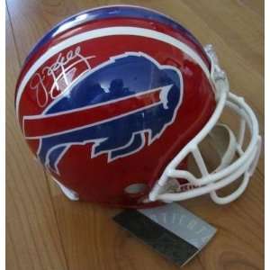 Jim Kelly Autographed Helmet   Authentic   Autographed NFL Helmets
