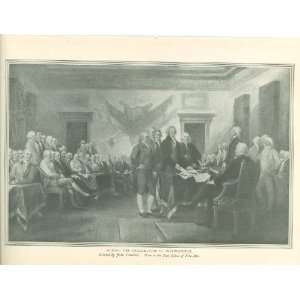   Print Declaration of Independence by John Trumbull 