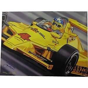 Johnny Rutherford  Autographed Colin Carter 1980 Indy 500 Limited 