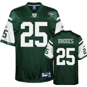  Kerry Rhodes Green Reebok NFL Premier New York Jets Jersey 