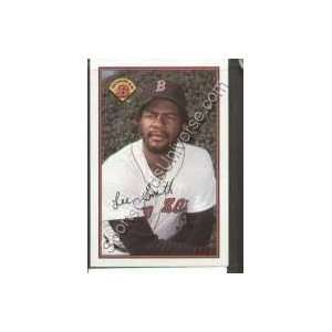  1989 Bowman Regular #19 Lee Smith, Boston Red Sox Baseball 