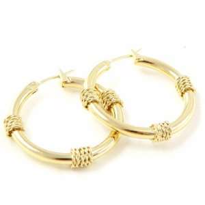  Hoops plated gold Thai. Jewelry