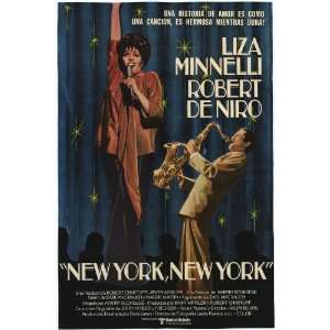   Poster Argentine 27x40 Robert De Niro Liza Minnelli Lionel Stander