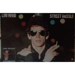Lou Reed Street Hassle poster