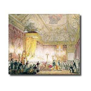 The Chapel Of Rest Of Louis Xviii 17551824 At The Tuileries Giclee 