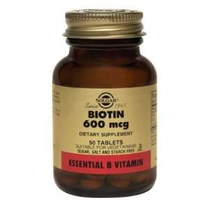  Biotin 600 mcg 100 Tablets