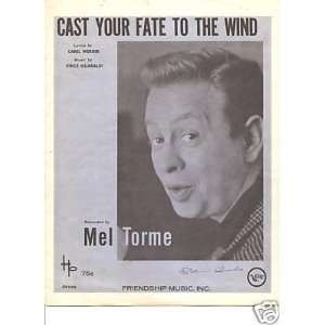  Sheet Music Mel Torme Cast Your Fate To The Wind 65 