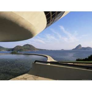 Across Bay to Rio from Museo De Arte Contemporanea, by Oscar Niemeyer 
