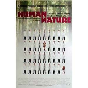  HUMAN NATURE Tim Robbin Patricia Arquette 27x40 Movie 