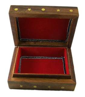 AAA HANDCRAFTED WOODEN JEWELRY BOX ART / CORPORATE GIFT  
