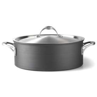   One Infused Anodized 5 Quart Dutch Oven with Stainless Steel Lid